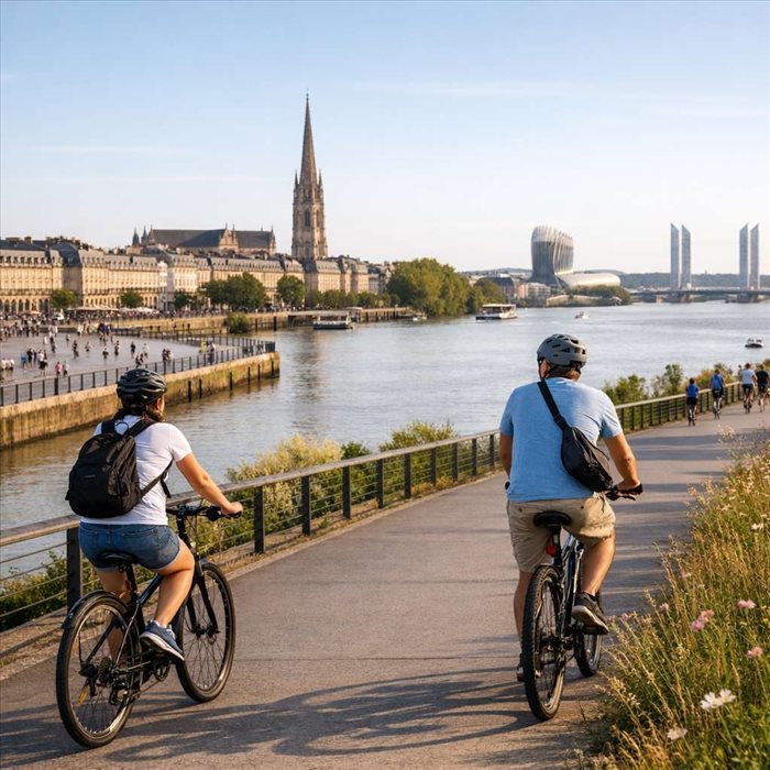 Où faire du vélo à Bordeaux ? Les meilleurs parcours et conseils