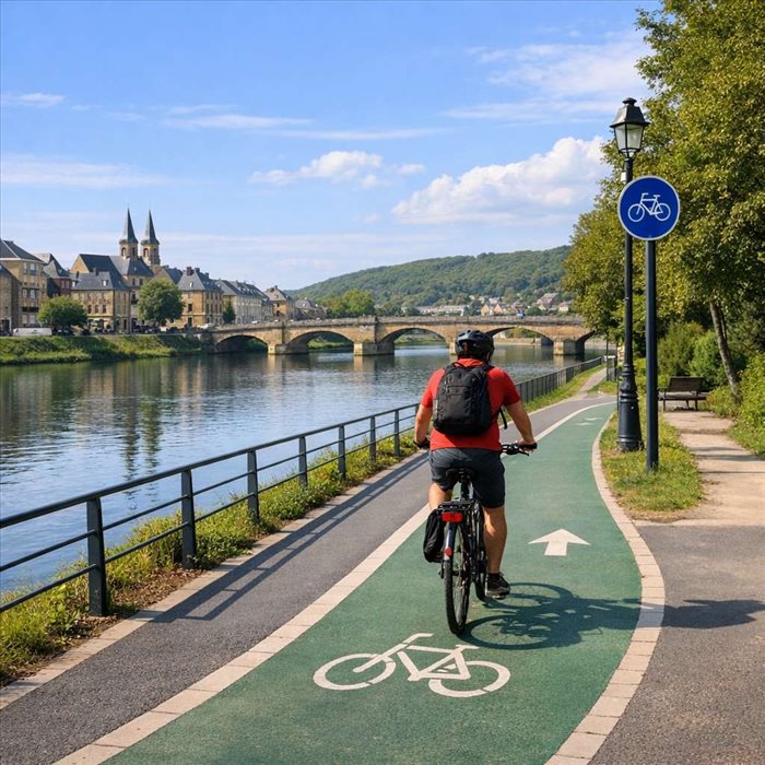 Pistes cyclables à Charleville-Mézières : meilleurs itinéraires