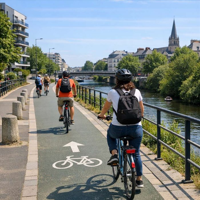 Pistes cyclables à Rennes : les meilleurs itinéraires à vélo
