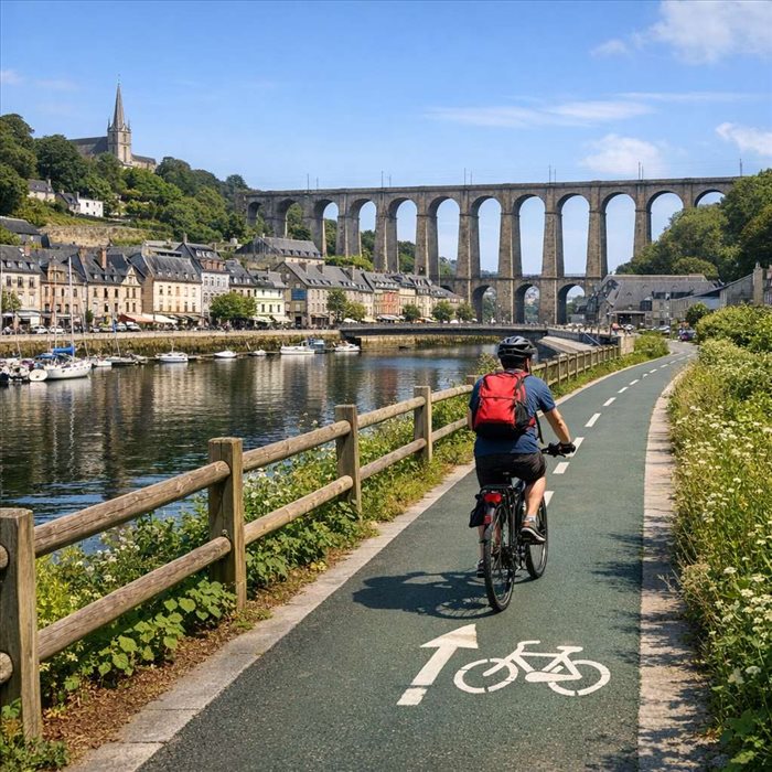 Pistes cyclables à Morlaix : les meilleurs itinéraires vélo