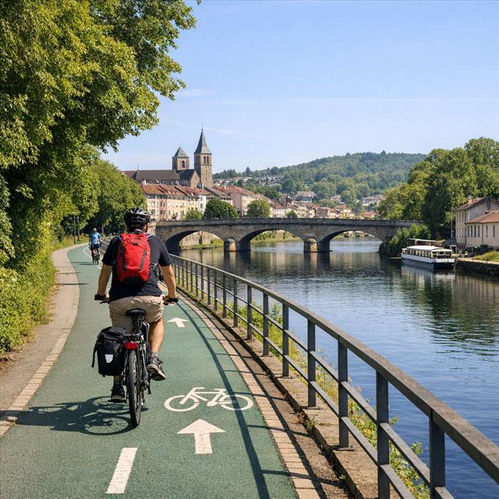 Pistes cyclables à Épinal : 5 itinéraires à vélo à tester