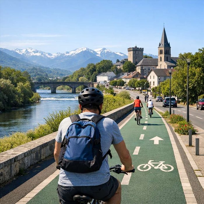 Pistes cyclables à Tarbes : 7 itinéraires vélo à découvrir