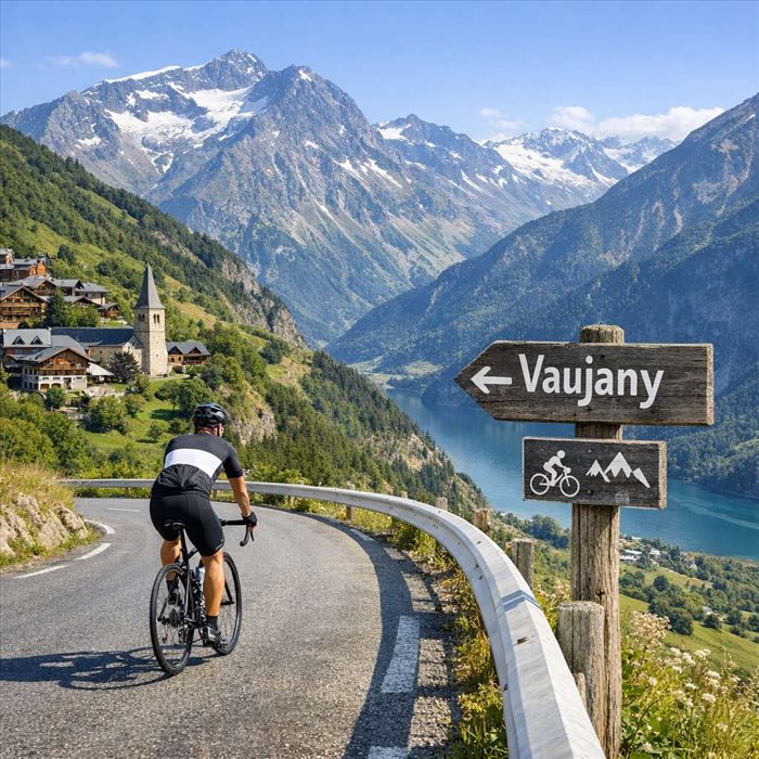 Vaujany en Oisans en cyclisme : guide complet de l’ascension