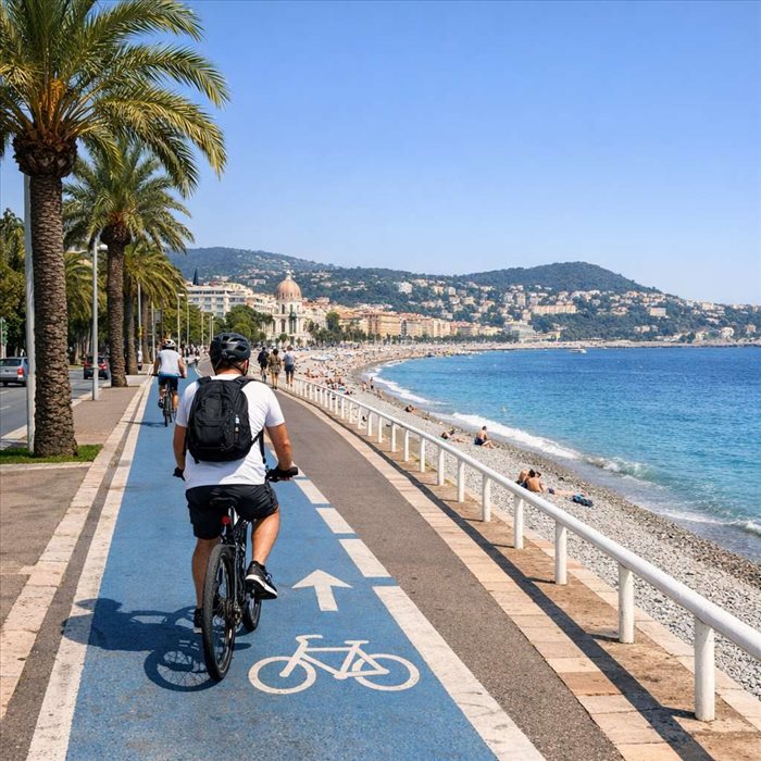 Pistes cyclables à Nice : 5 itinéraires vélo incontournables