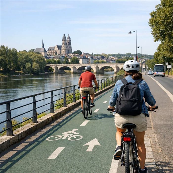 Pistes cyclables à Tours : top itinéraires pour pédaler