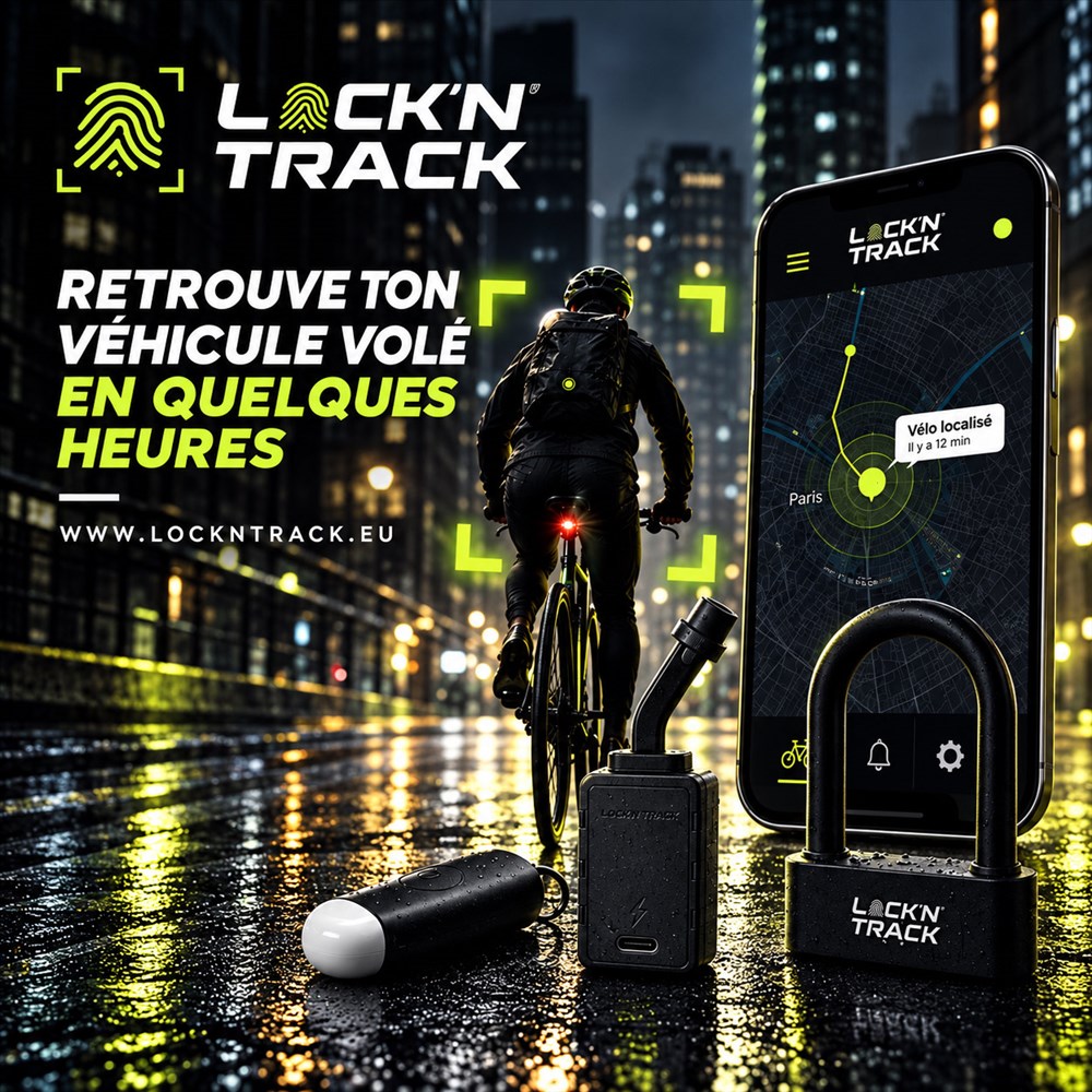 Géolocalisation antivol pour les professionnels avec LocknTrack