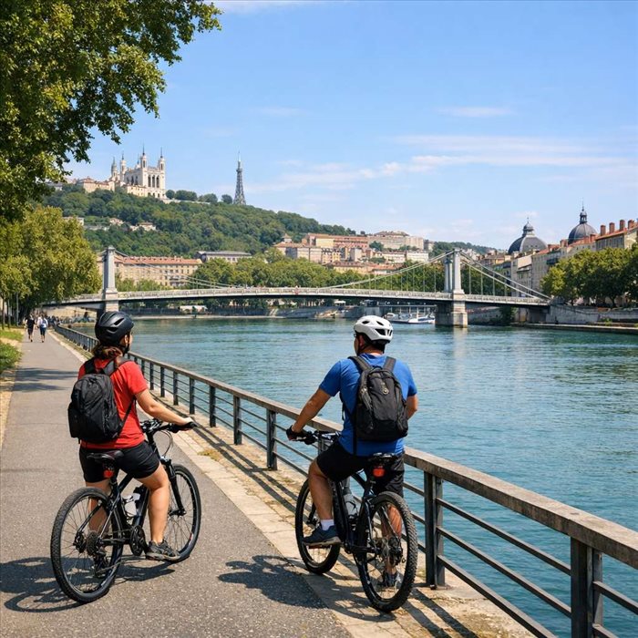 Où faire du vélo à Lyon ? Les meilleurs parcours