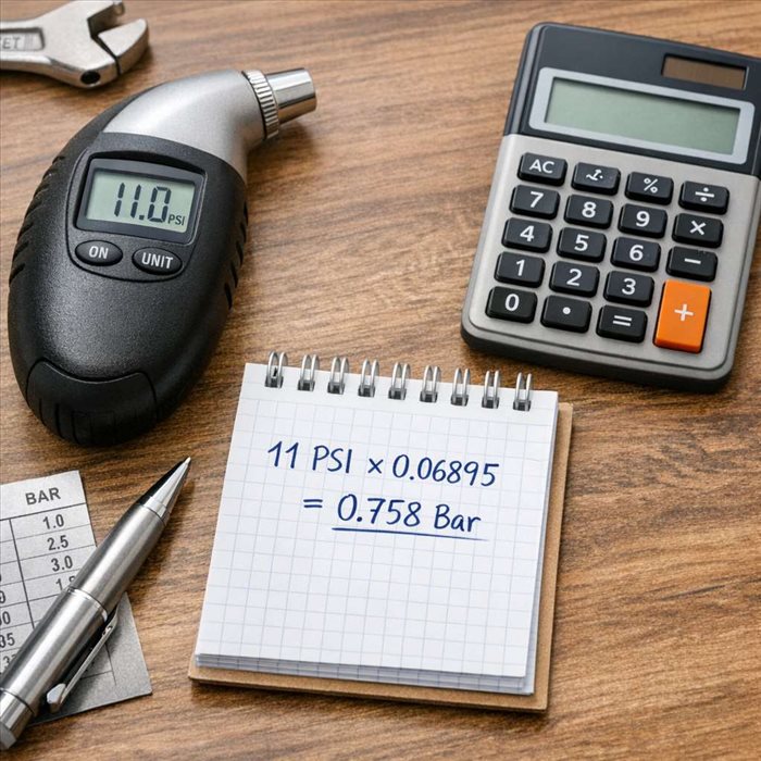 11 psi en bar : conversion simple et rapide | Guide pratique