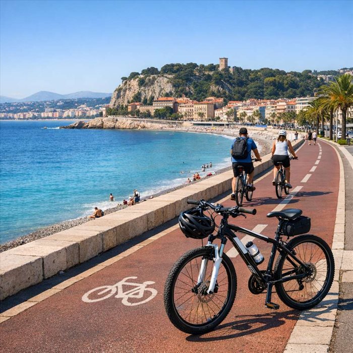 Où faire du vélo à Nice ? Les meilleurs parcours à tester