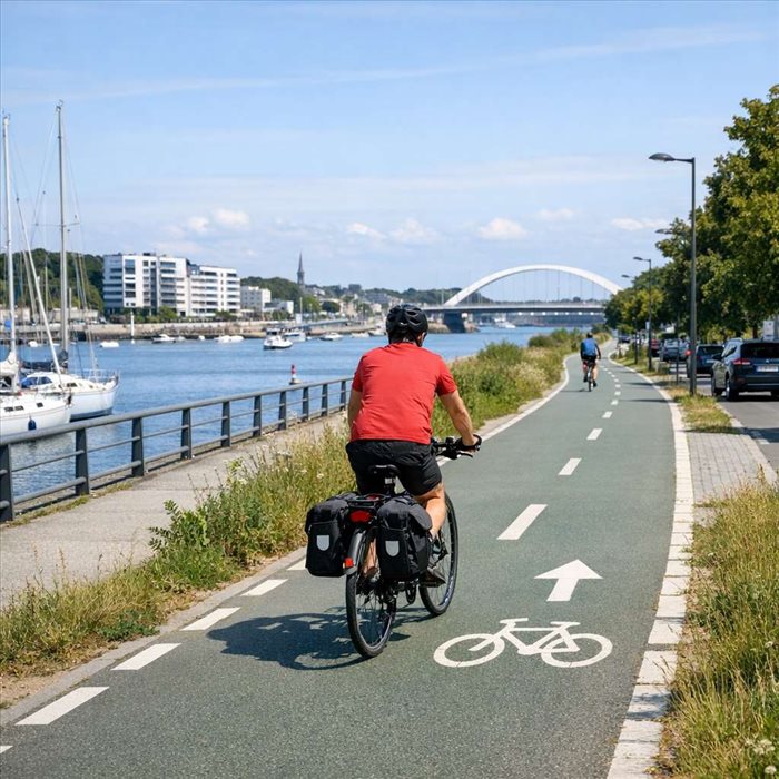 Pistes cyclables à Lorient : 7 itinéraires à découvrir