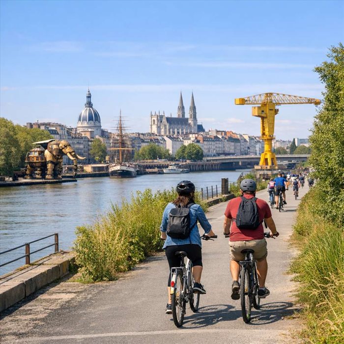 Où faire du vélo à Nantes ? Les meilleurs parcours