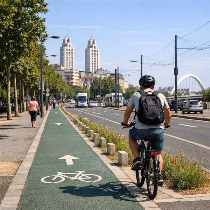 Pistes cyclables à Villeurbanne : meilleurs itinéraires et conseils vélo
