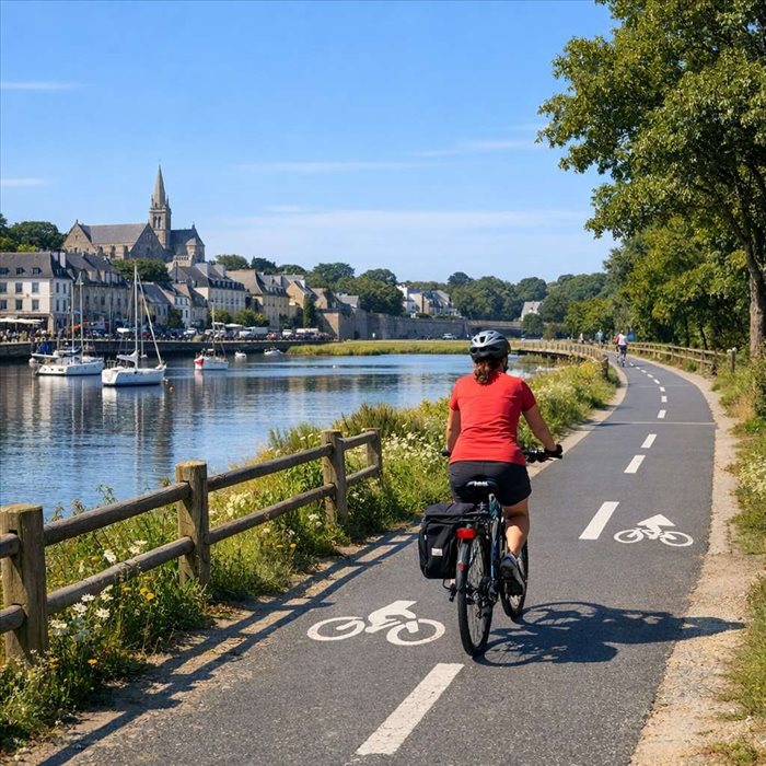 Pistes cyclables à Vannes : les meilleurs itinéraires à vélo