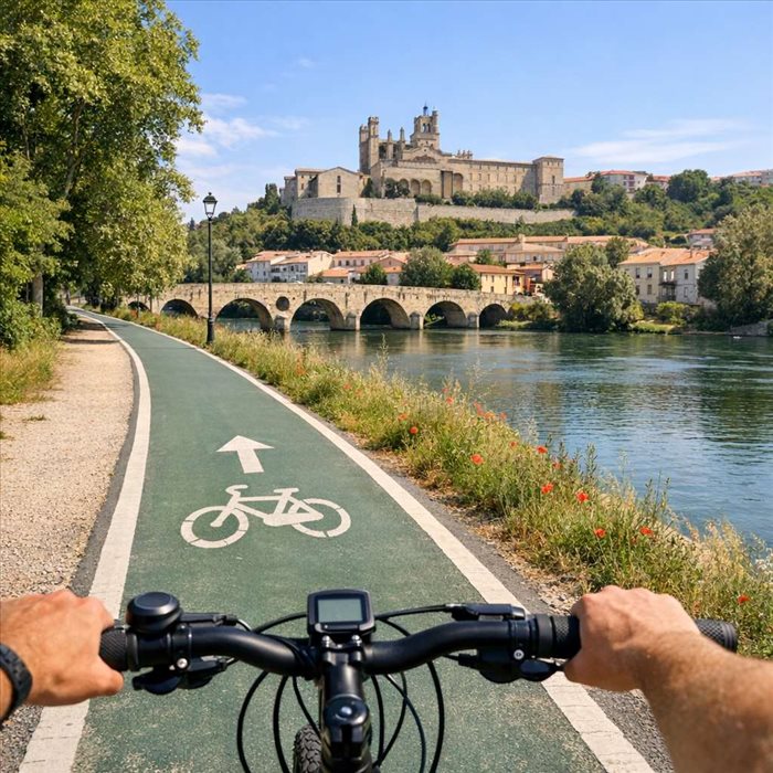 Pistes cyclables à Béziers : 5 itinéraires vélo à découvrir