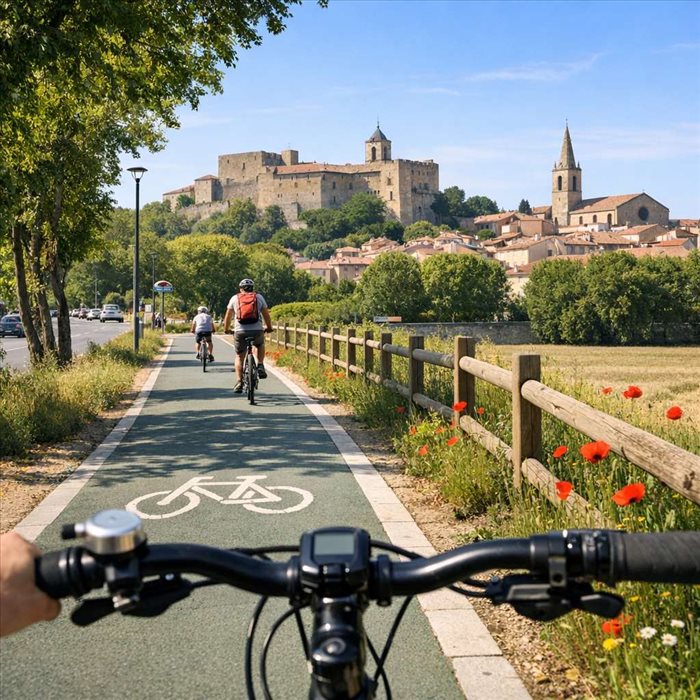 Pistes cyclables à Salon-de-Provence : itinéraires vélo à suivre