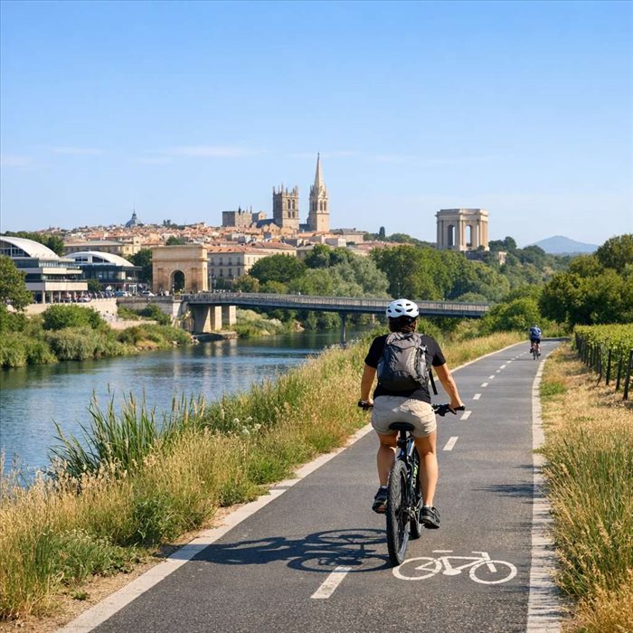 Où faire du vélo à Montpellier ? | Les meilleurs parcours