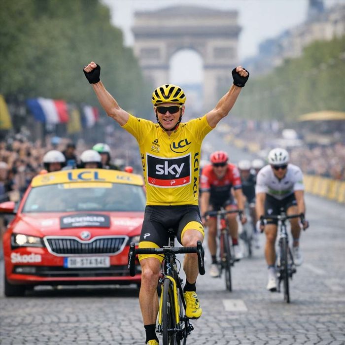 Vainqueur du Tour de France 2018 : Geraint Thomas en tête