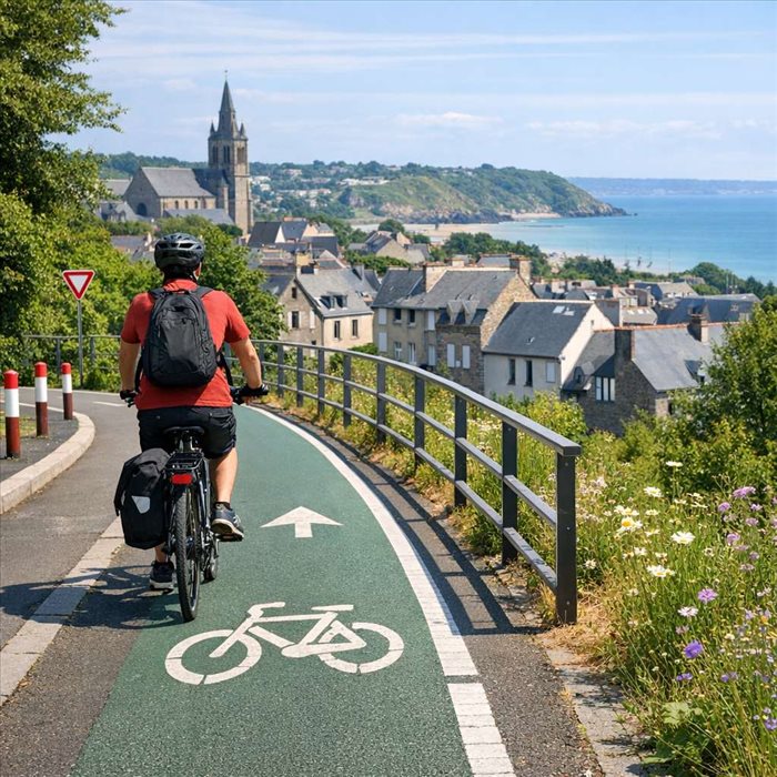 Pistes cyclables à Saint-Brieuc : les meilleurs itinéraires vélo